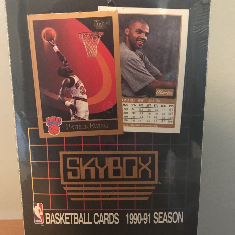 1990-1991 SKYBOX NBA TRADING CARDS